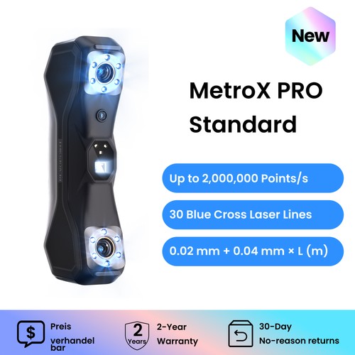 Scanner revopoint metrox - scanner,