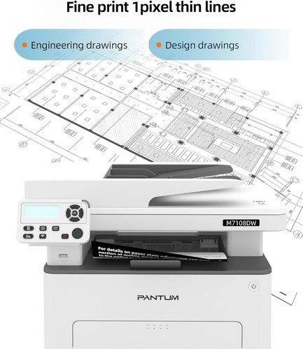 Pantum m7108dw multifunzione - pantum,
