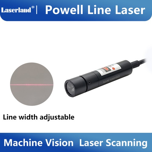 Modulo linea laser - , lente