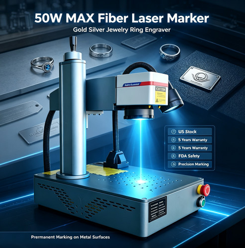 Marcatore laser fibra desktop